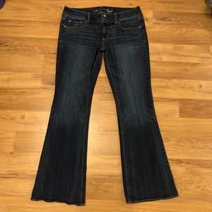 America Eagle artist jeans